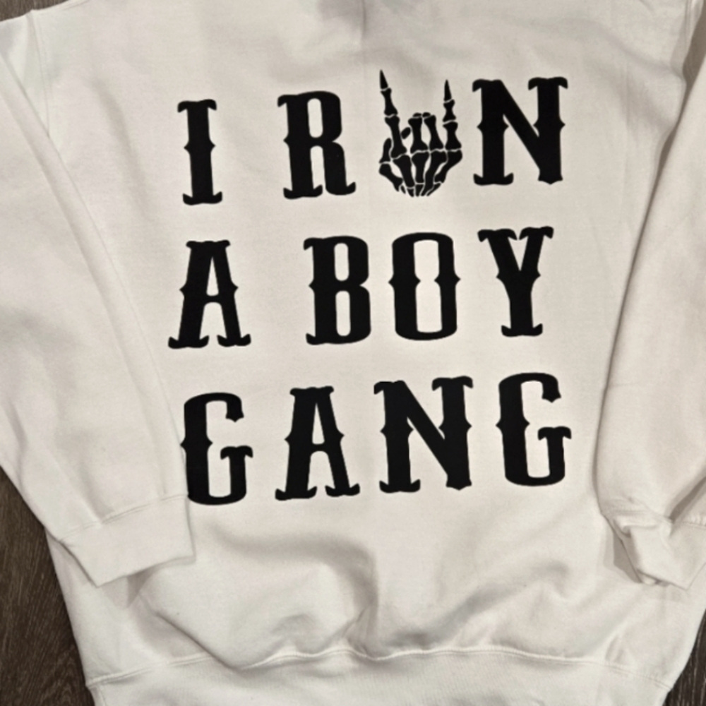 Custom sweatshirt, multiple sizes